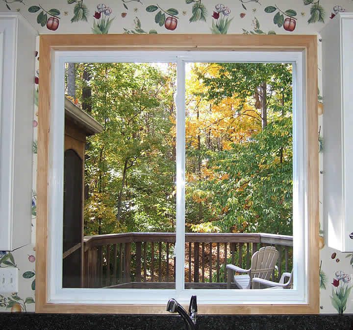 Kitchen remodeling window